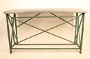 French Regency Console with Zinc Top