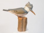 Wooden Carved King Fisher