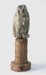 Carved Marble Owl