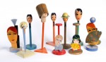 Collection of Deco Hat Stands