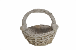 antique stone basket