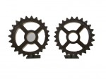 Industrial Pair of Cast Iron Gears
