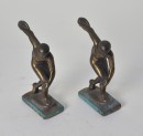 Discus Thrower Book Ends