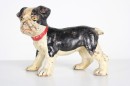 Rare Early 1900's Cast Iron Boston Terrier Puppy