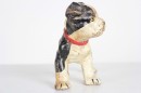 Rare Early 1900's Cast Iron Boston Terrier Puppy