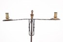 Early 19th Century Wrought Iron cnadle Stand