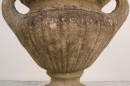 Wonderful, English, cast stone trophy form planter
