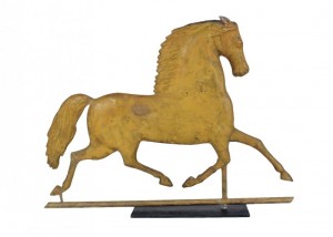 horse weathervane antiques kingston