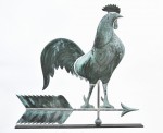 Rooster weathervane made by Washburne & Company