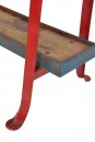 Industrial work table w/ butcher block top