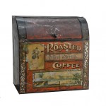 19th century coffee tin from a general store