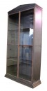 Handcrafted pair of substantially large industrial steel cabinets